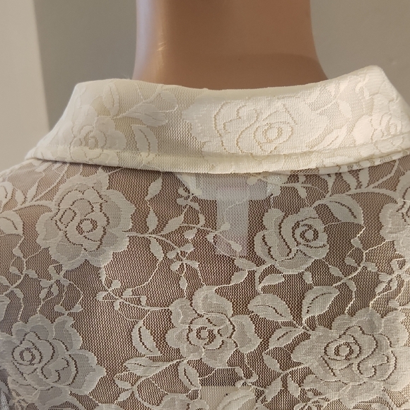 Longsleeved Lace Blouse - Picture 5 of 6